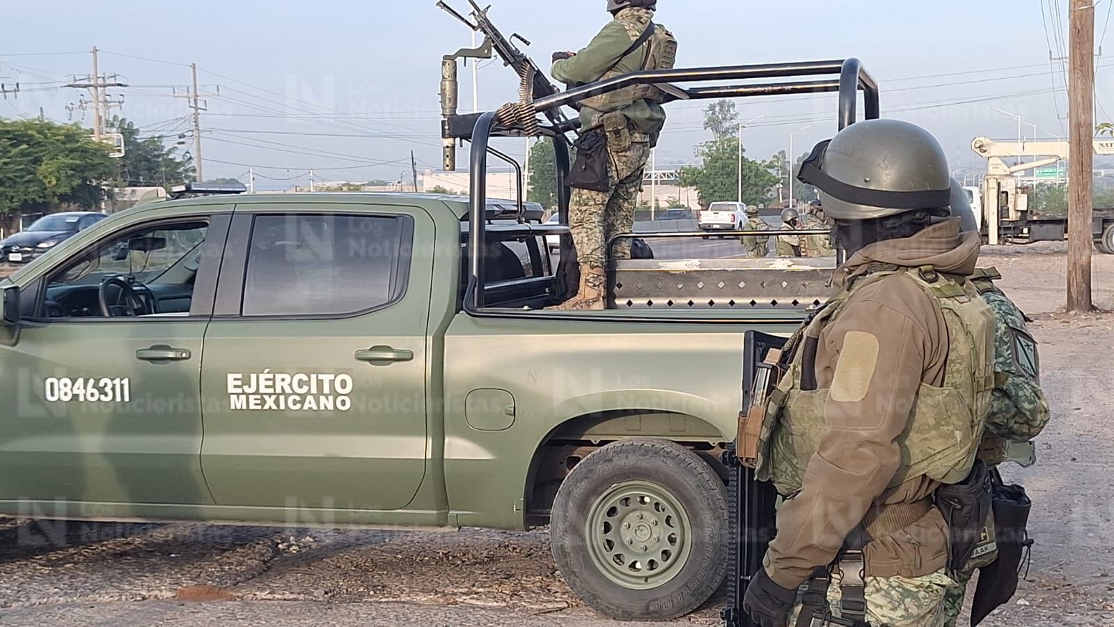 Elementos del ejercito resguarda zona donde se localiza persona ejecutada a balazos