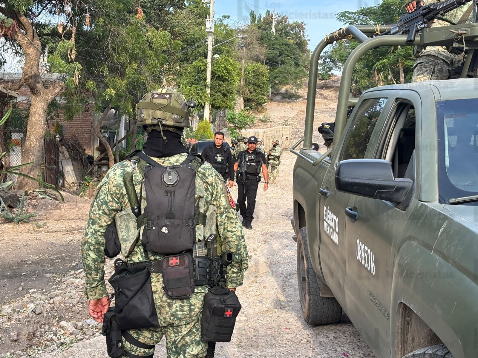 Ejecutan a un hombre en la colonia Renato Vega Amador en Culiacán