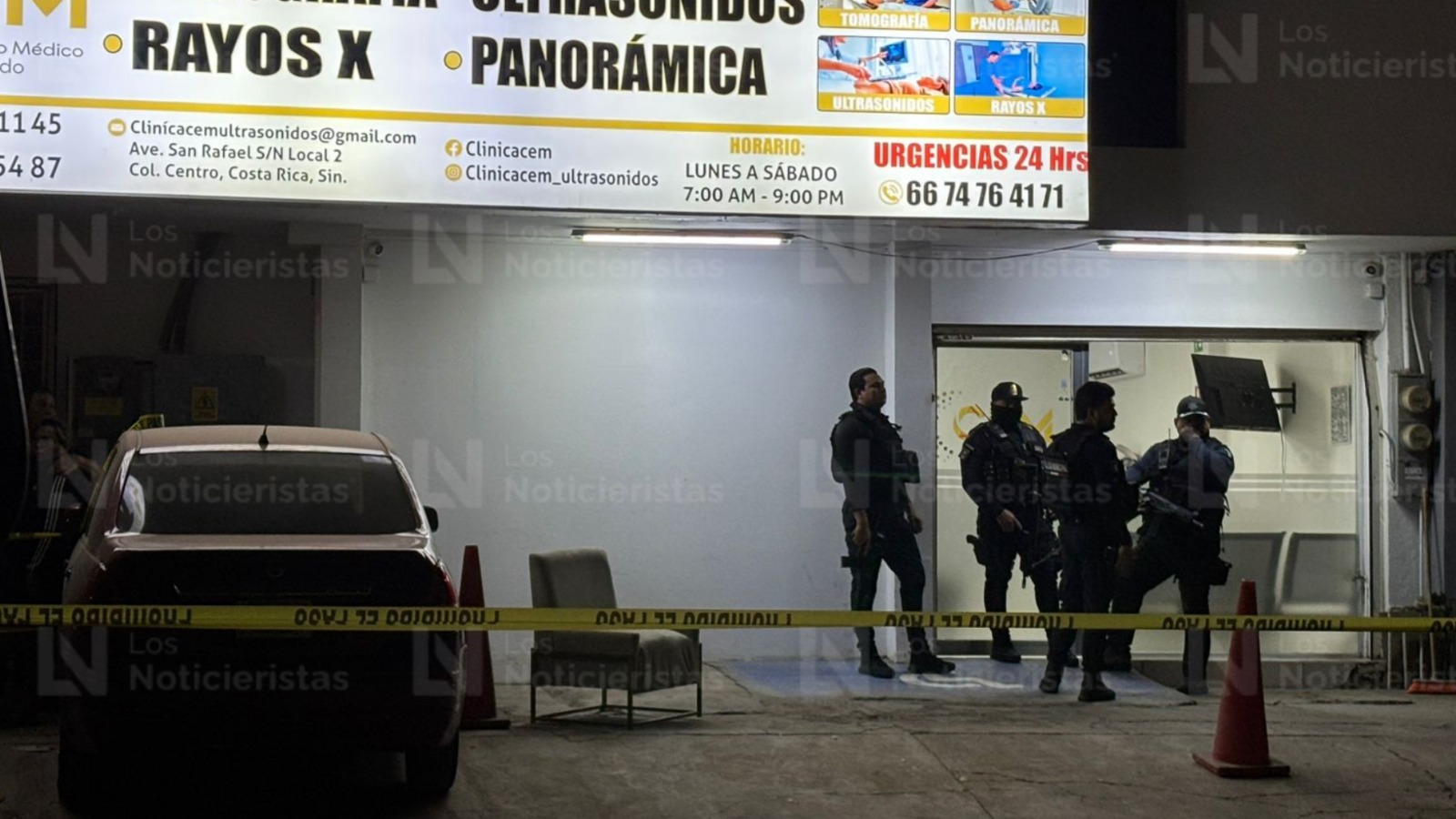Ejecutan a doctor en su consultorio en Costa Rica, en Culiacán