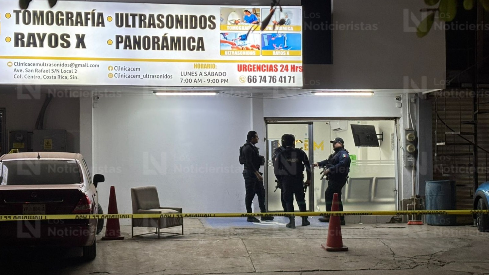 Ejecutan a doctor en su consultorio en Costa Rica, en Culiacán