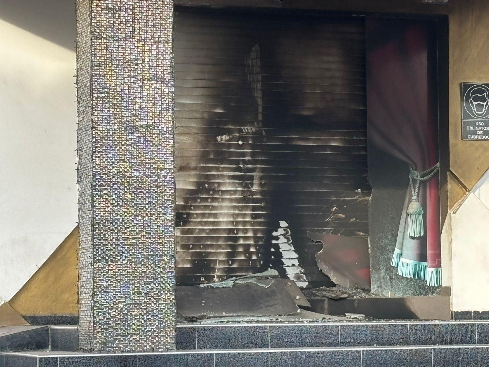 el casino circus ya habia sido vandalizazdo en su fachada