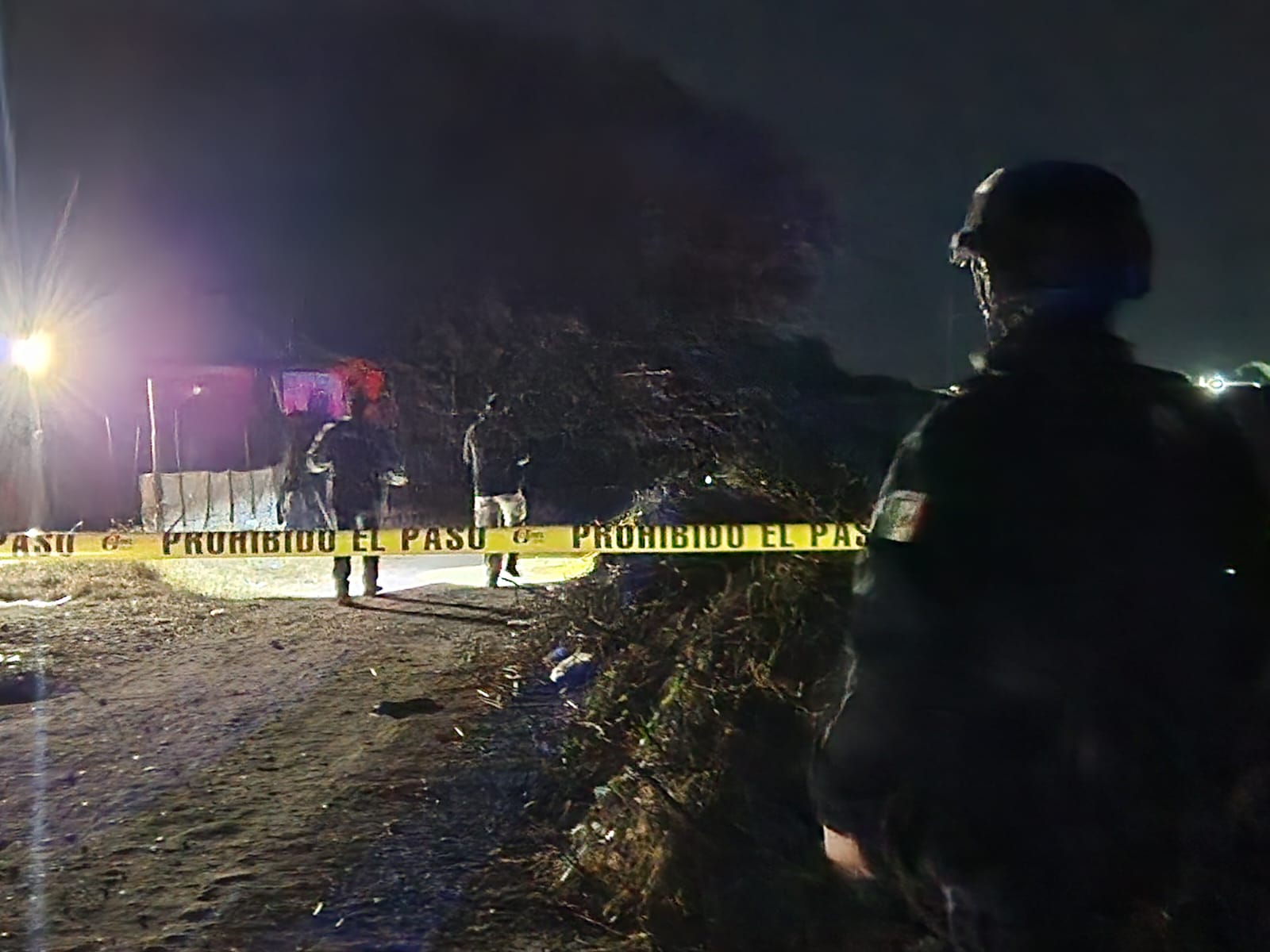 el hombre fue privado de la vida afuera de su propio domicilio