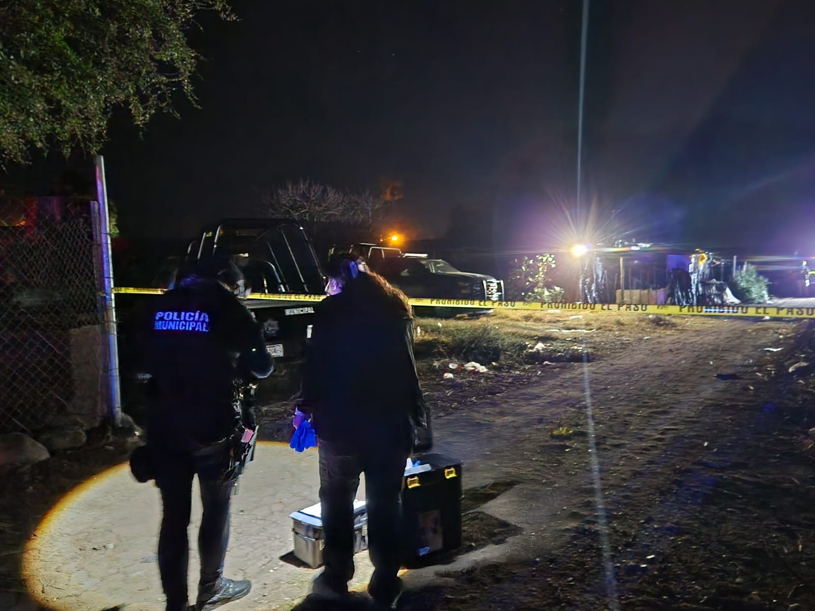 el hombre fue privado de la vida afuera de su propio domicilio