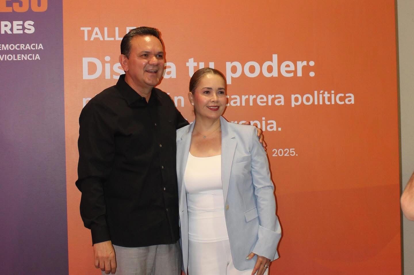 Elizabeth Montoya Ojeda y Sergio Torres Felix, diputados de MC