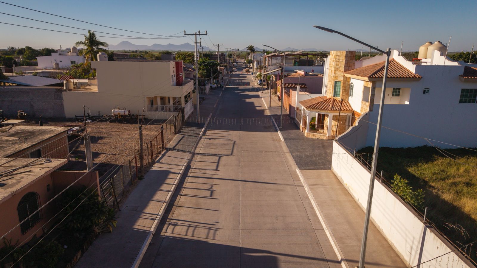 Alcalde de Culiacán entrega obras de impacto social en El Tamarindo.