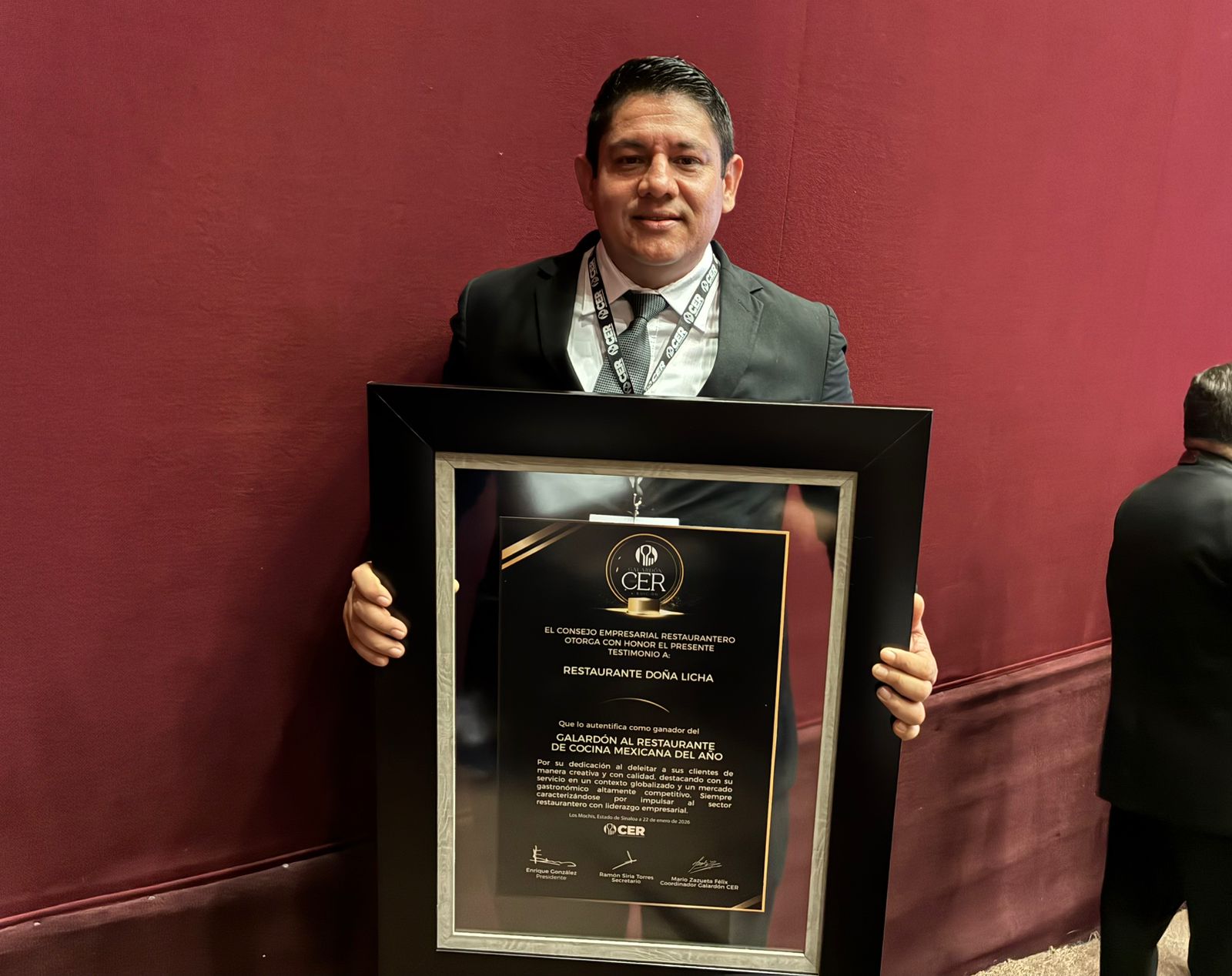 Entrega del Galardón CER 2025 en Los Mochis, Sinaloa