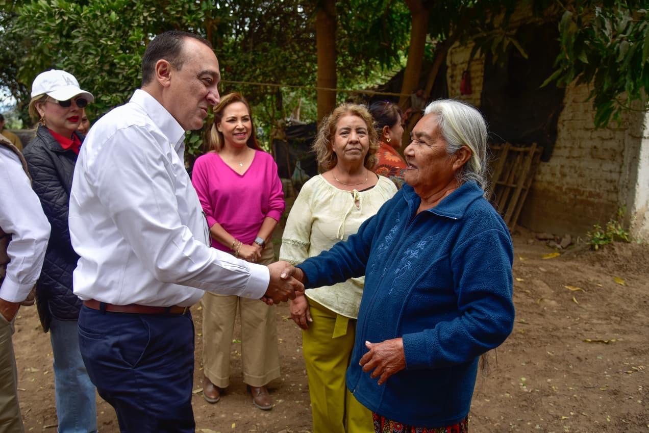 Entregan alcantarillado sanitario en Goros Pueblo, en Ahome