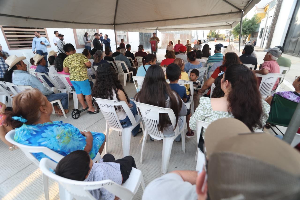 Entregan pavimentación en la colonia Libertad de Expresión, en Mazatlán