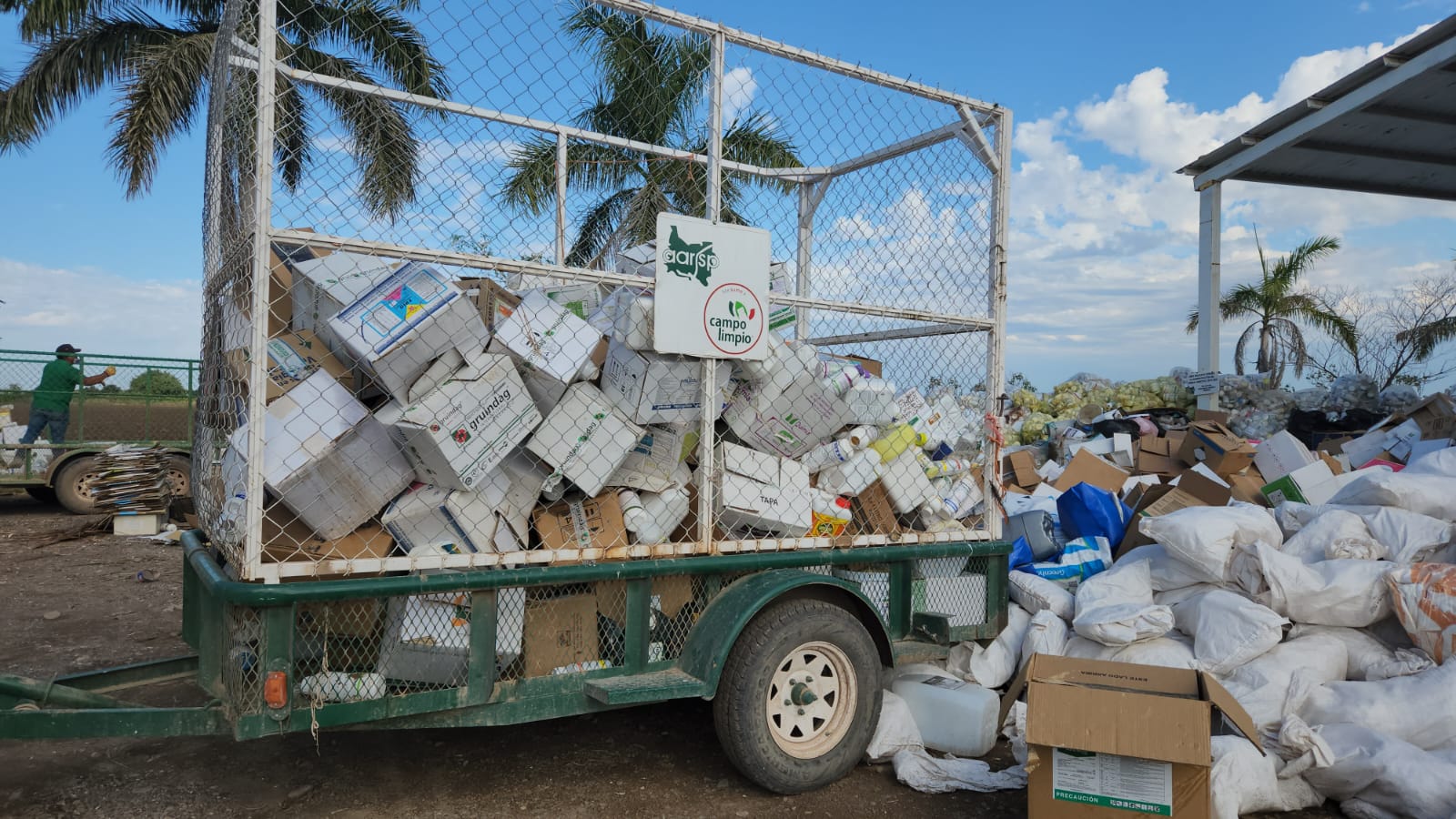 Recolecta la AARSP más de 100 toneladas de envases de agroquímicos