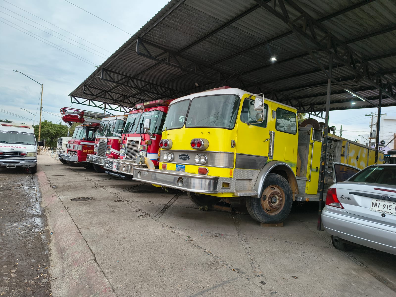 Estación de Bomberos Veteranos Mazatlán en Fovissste Playa Azul