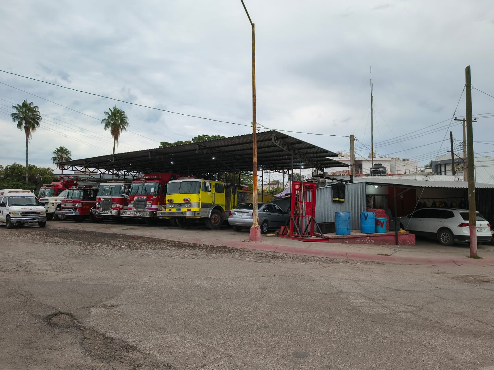 Estación de Bomberos Veteranos Mazatlán en Fovissste Playa Azul