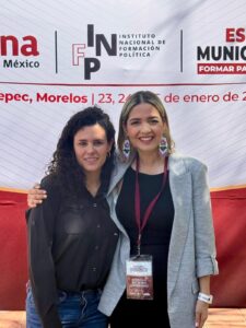 Estrella Palacios en evento en CDMX