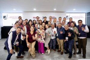 Estrella Palacios en evento en CDMX
