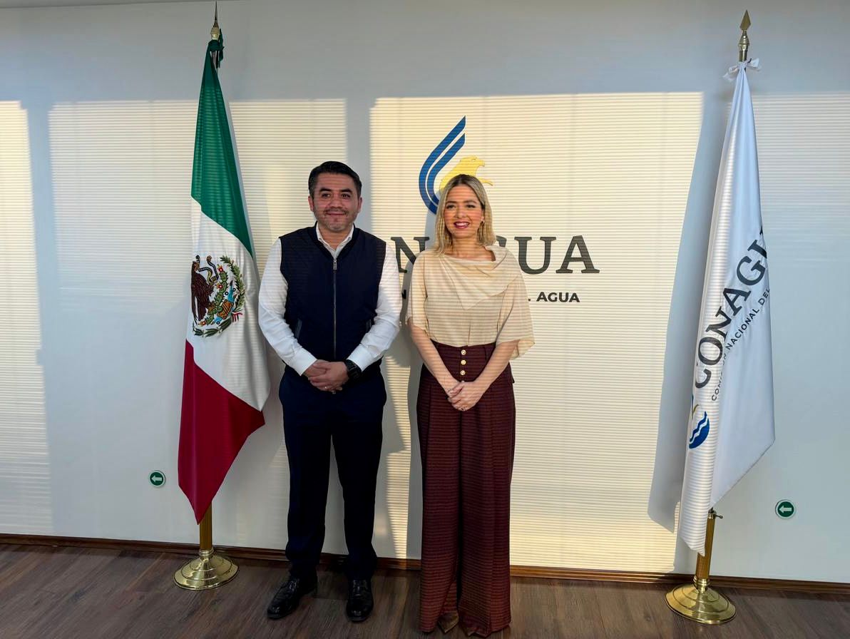 Estrella Palacios en la Conagua de la CDMX
