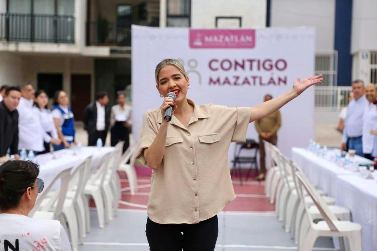 estrella palacios presenta avances de su gestion