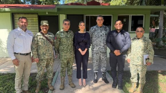 De la mano de la Defensa Nacional, Estrella Palacios busca reforzar seguridad en Mazatlán, Sinaloa