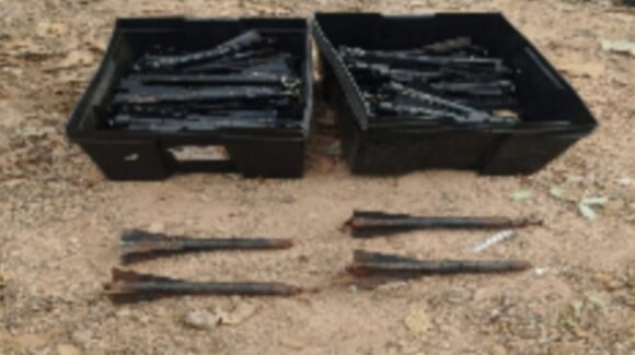 Aseguran e inhabilitan 98 artefactos explosivos improvisados en Concordia, Sinaloa