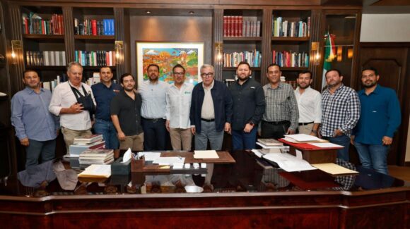 Rubén Rocha tiene reunión con comercializadores de garbanzo rumbo a Expo Gulfood en Dubái donde Sinaloa estará