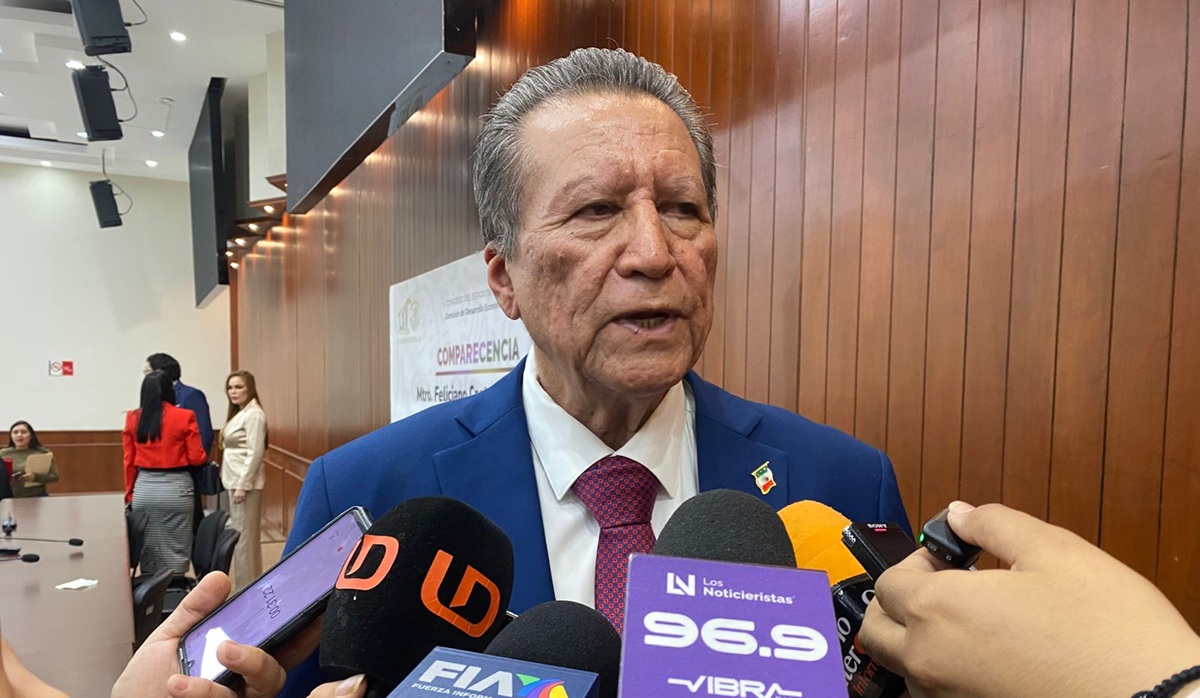 Feliciano Castro Meléndrez, secretario de Economía en Sinaloa