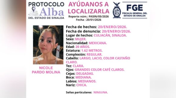 Activa FGE ficha de búsqueda para la localización de ‘La Nicholette’, tiktoker “levantada” en la Isla Musalá en Culiacán, Sinaloa
