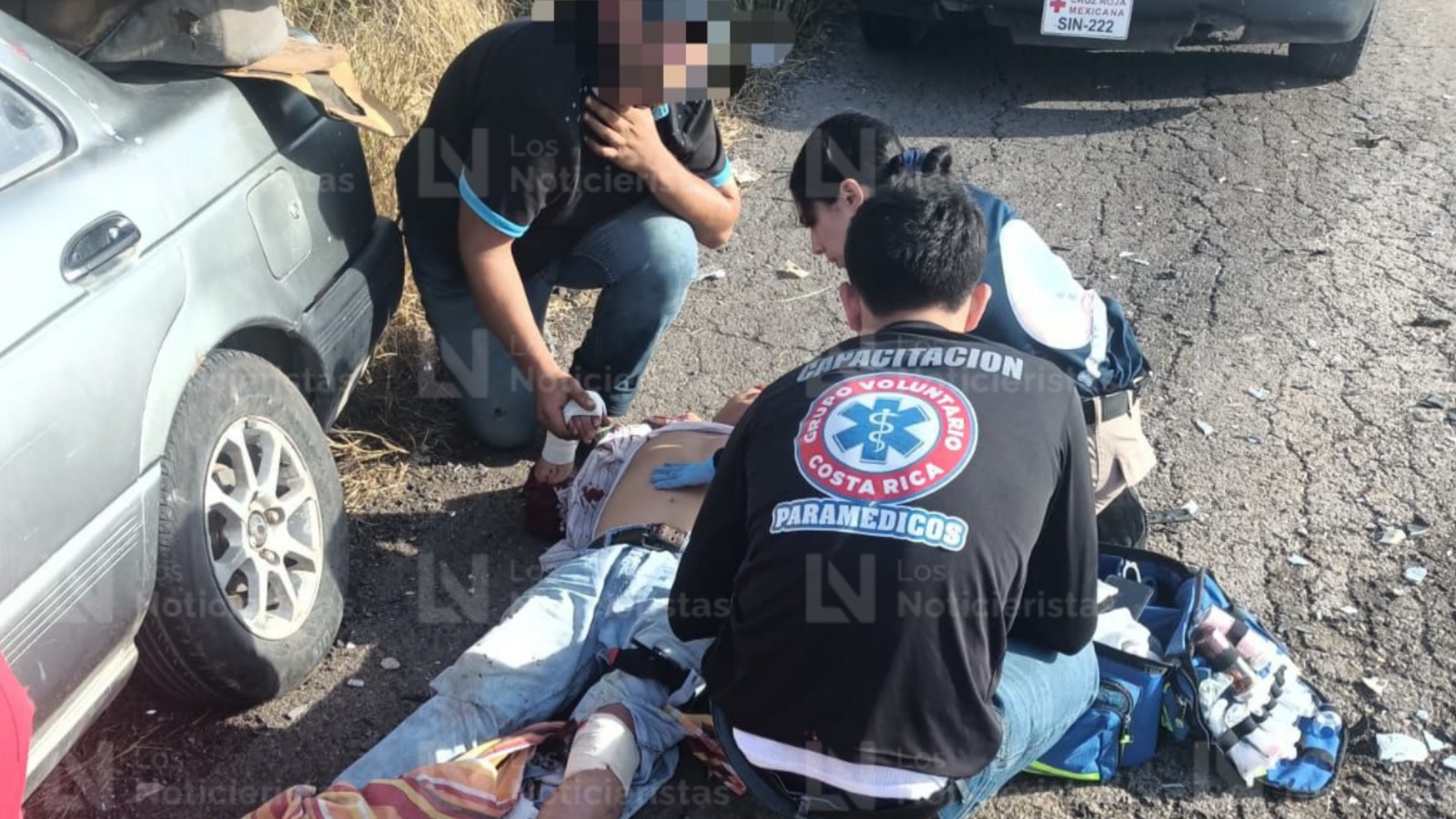 Fuerte choque deja una mujer sin vida y un hombre herido en El Corazón, Costa Rica, en Culiacán