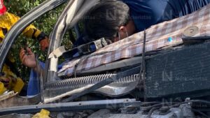 Fuerte choque deja una mujer sin vida y un hombre herido en El Corazón, Costa Rica, en Culiacán