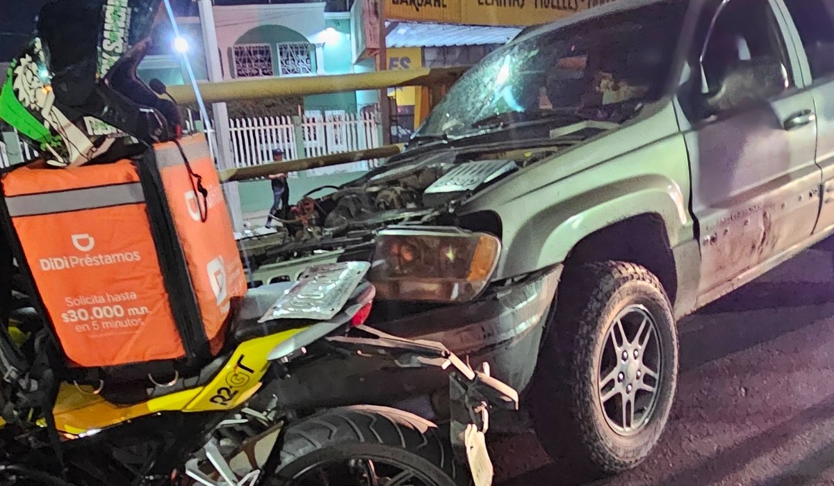 Fuerte choque en el Libramiento Colosio, en Mazatlán