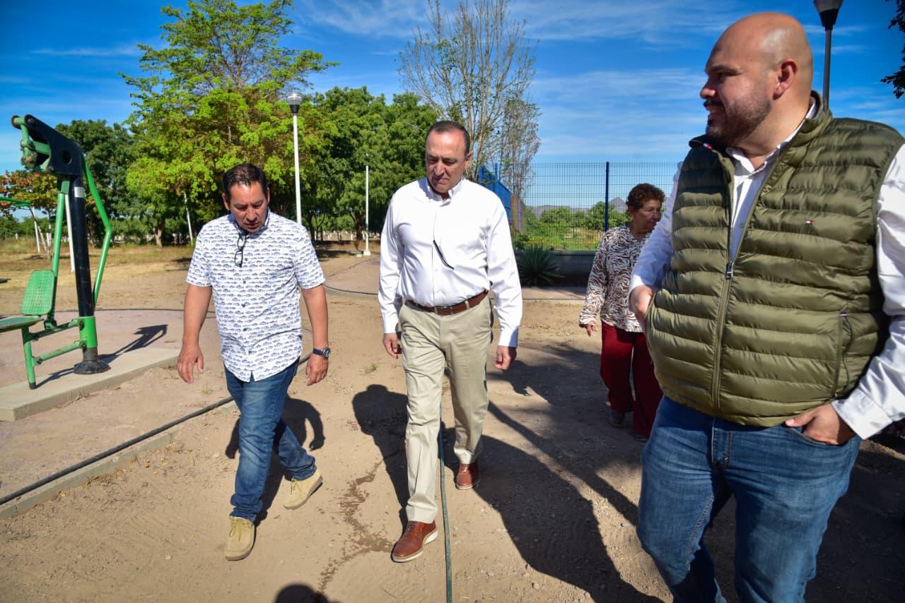 Gira de trabajo de Antonio Menéndez