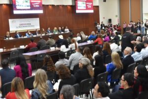Gloria Himelda Félix Niebla comparece en el Congreso