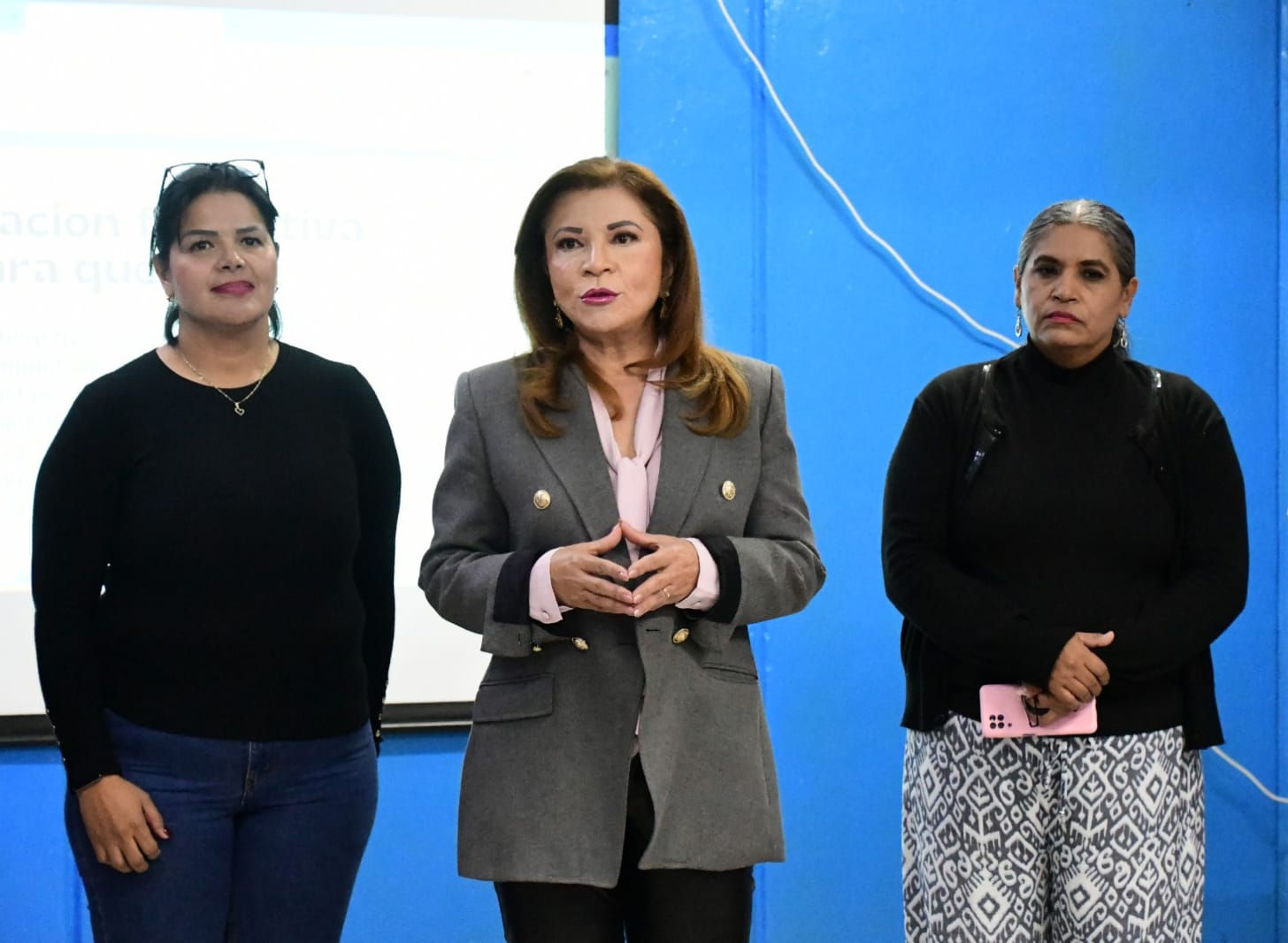 Gloria Himelda Félix Niebla en la cuarta sesión del CTE