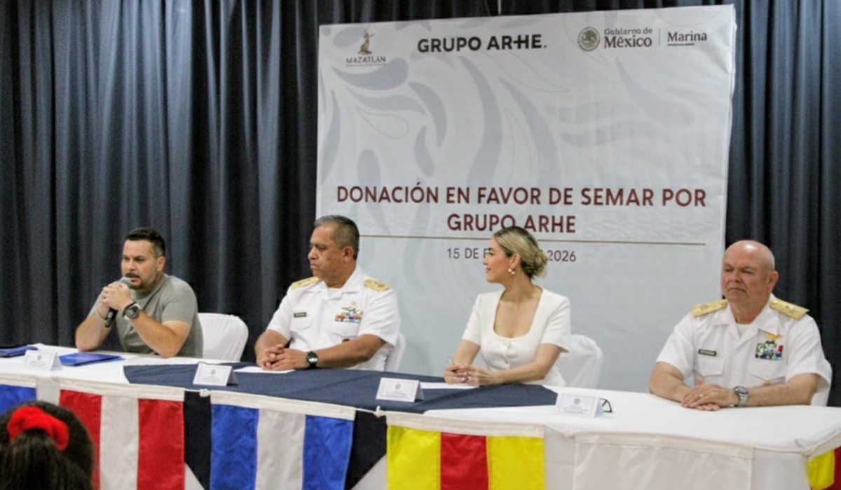 Grupo ARHE realiza importante donativo a la Secretaría de Marina en Mazatlán