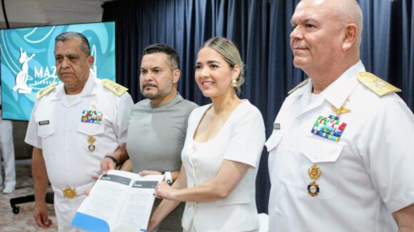 Grupo ARHE dona buque, terreno y equipo a la Secretaría de Marina para reforzar seguridad en Mazatlán, Sinaloa