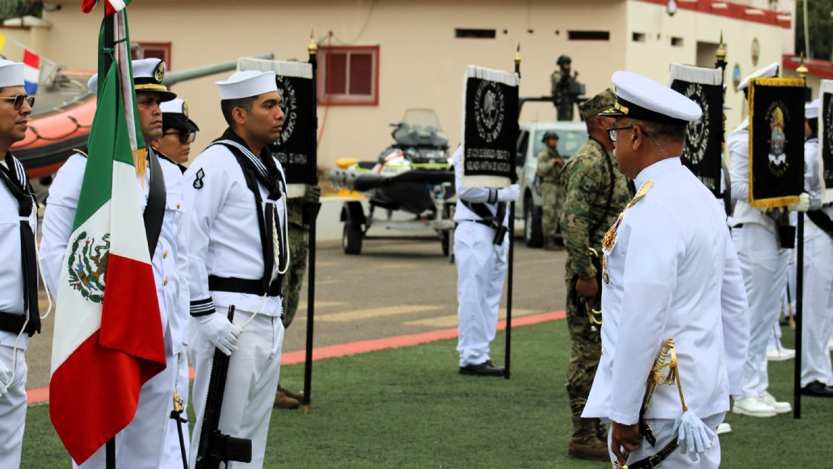 guadalupe juan jose bernal mendez nuevo comandante de la cuarta region naval en mazatlan evento