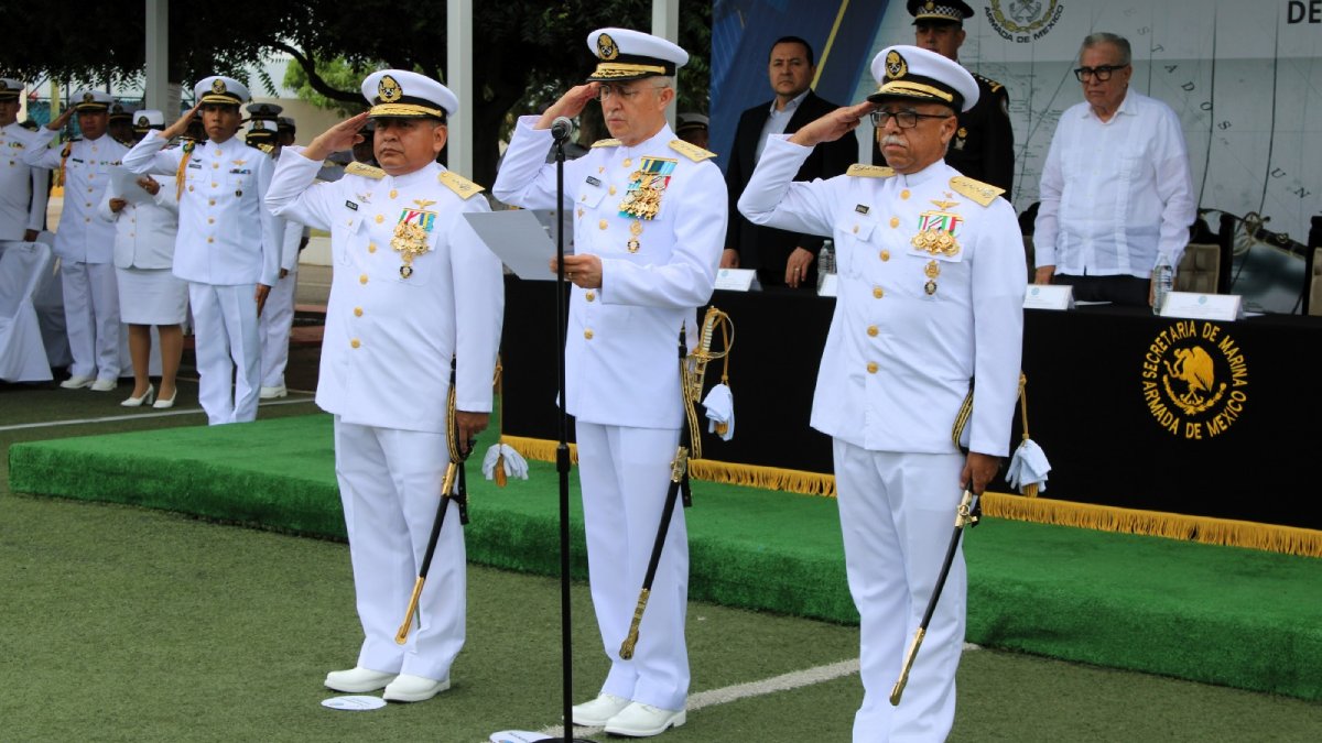 guadalupe juan jose bernal mendez nuevo comandante de la cuarta region naval en mazatlan sin