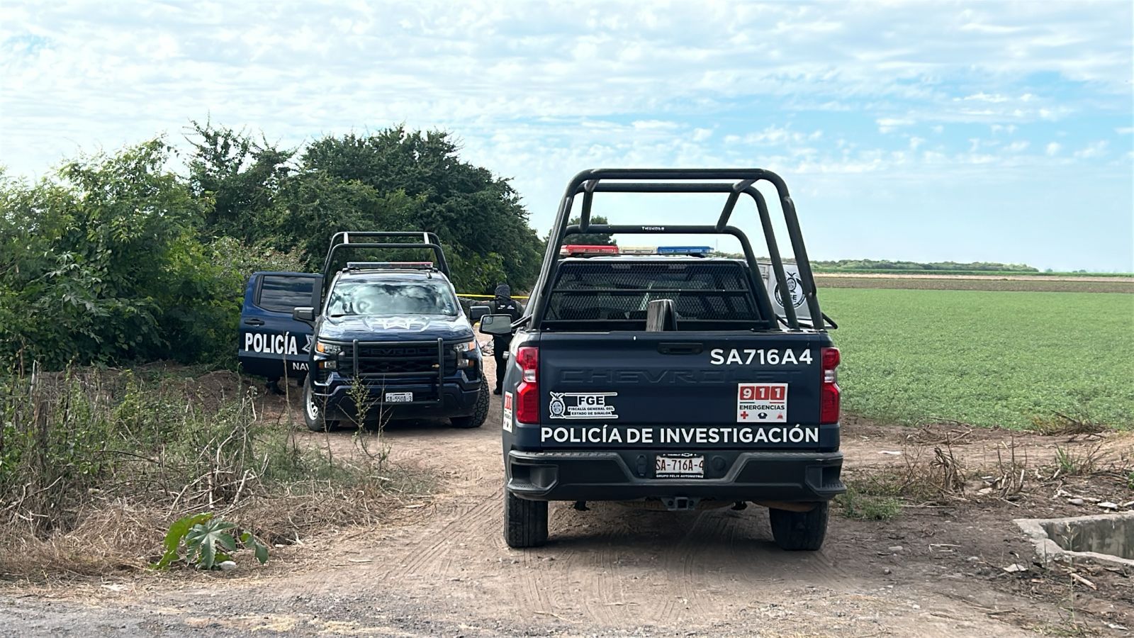 hallan dos cuerpos sin vida en navolato