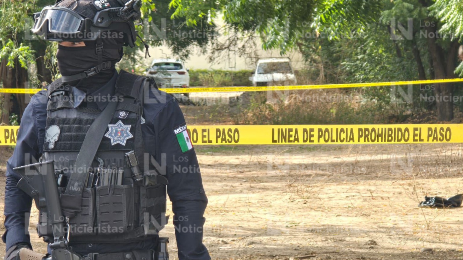 Encintado localizan asesinado a un hombre en Villas del Río en Culiacán