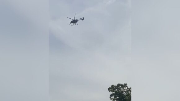 Persecución a ‘robacarros’: Se registra operativo por tierra y aire en Los Ángeles, Culiacán, Sinaloa, tras despojo de vehículo