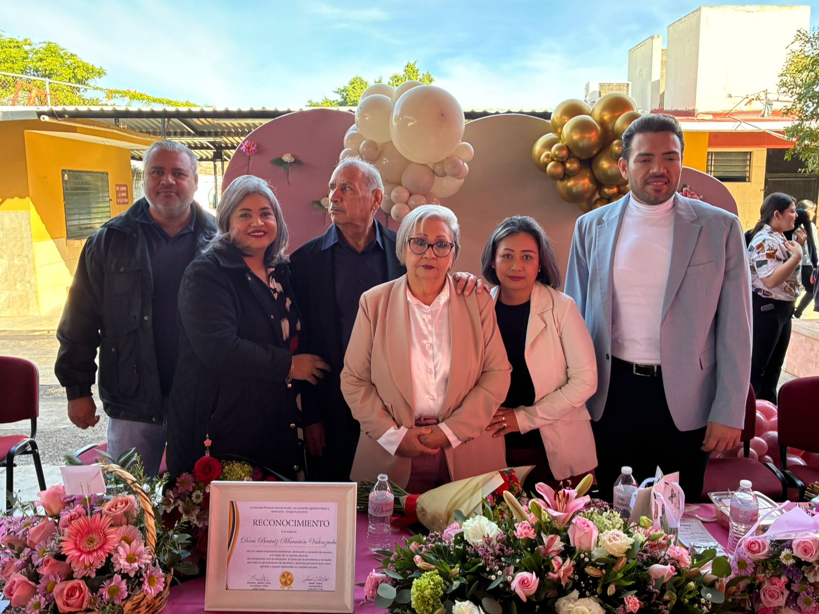Homenaje a la maestra Dora Marañón