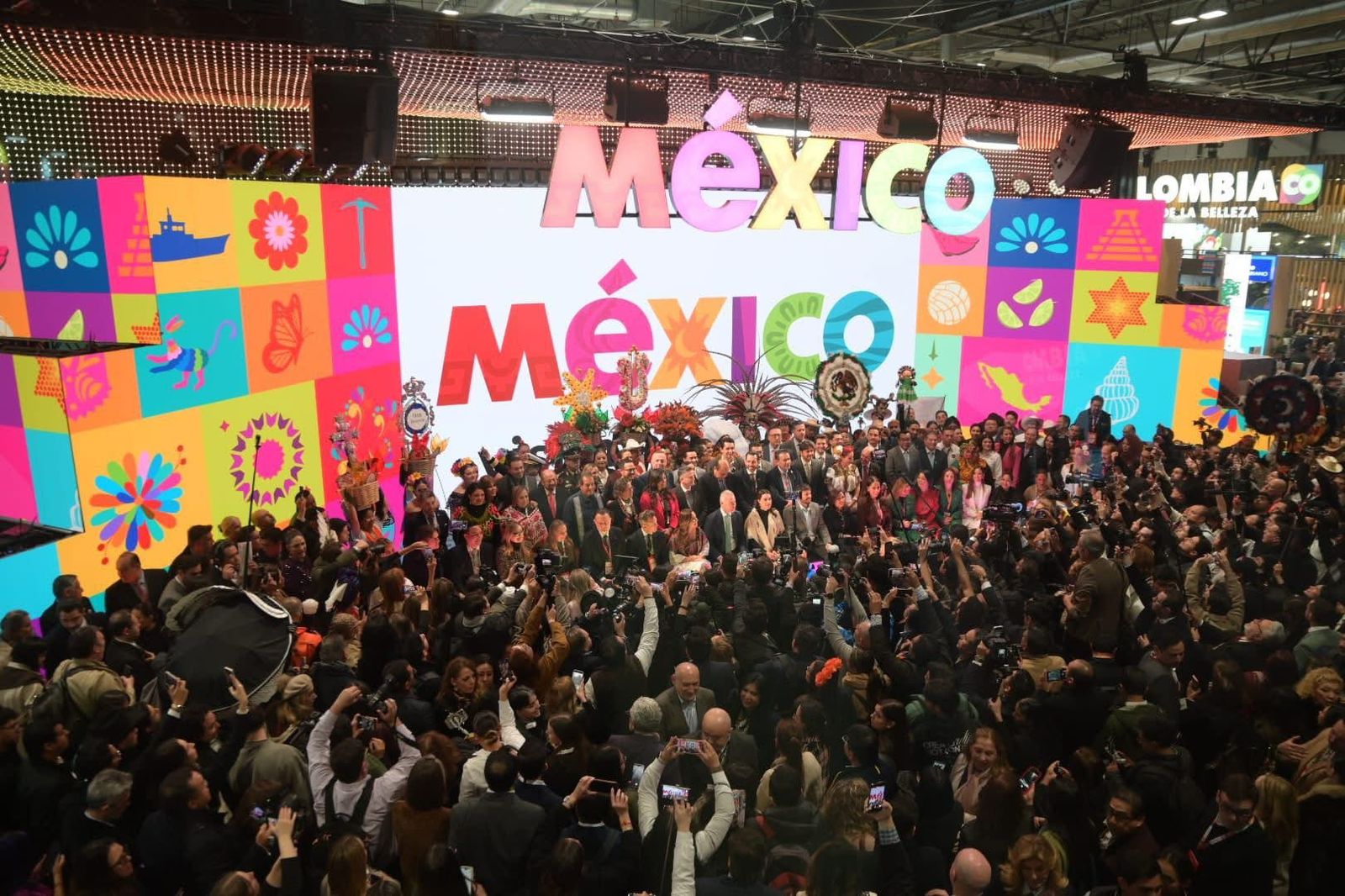 Pabellón México en la FITUR 2026 en Madrid, España