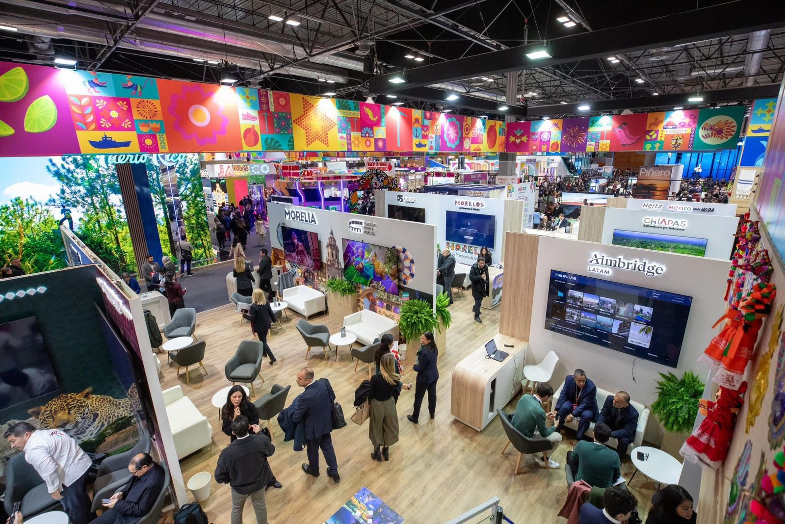 Pabellón México en la FITUR 2026 en Madrid, España