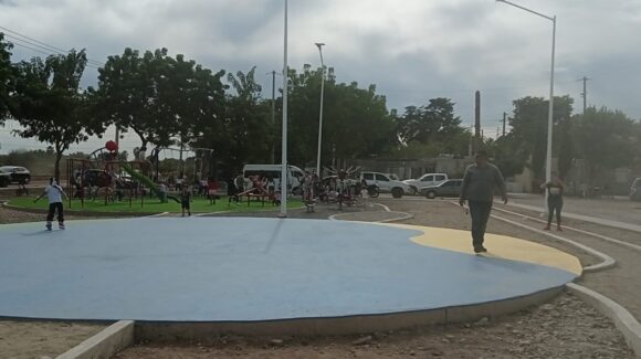 Inauguran parque de 6.4 mdp en el fraccionamiento Las Cañas en Los Mochis