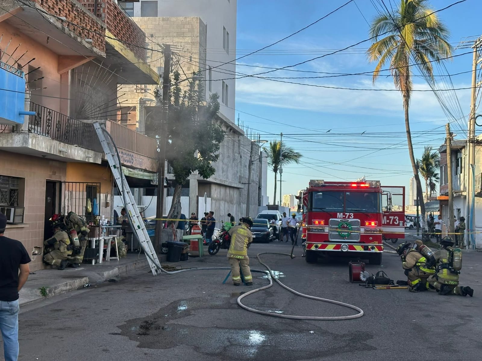 Incendio casa habitación en Mazatlán