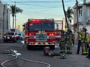 Incendio casa habitación en Mazatlán