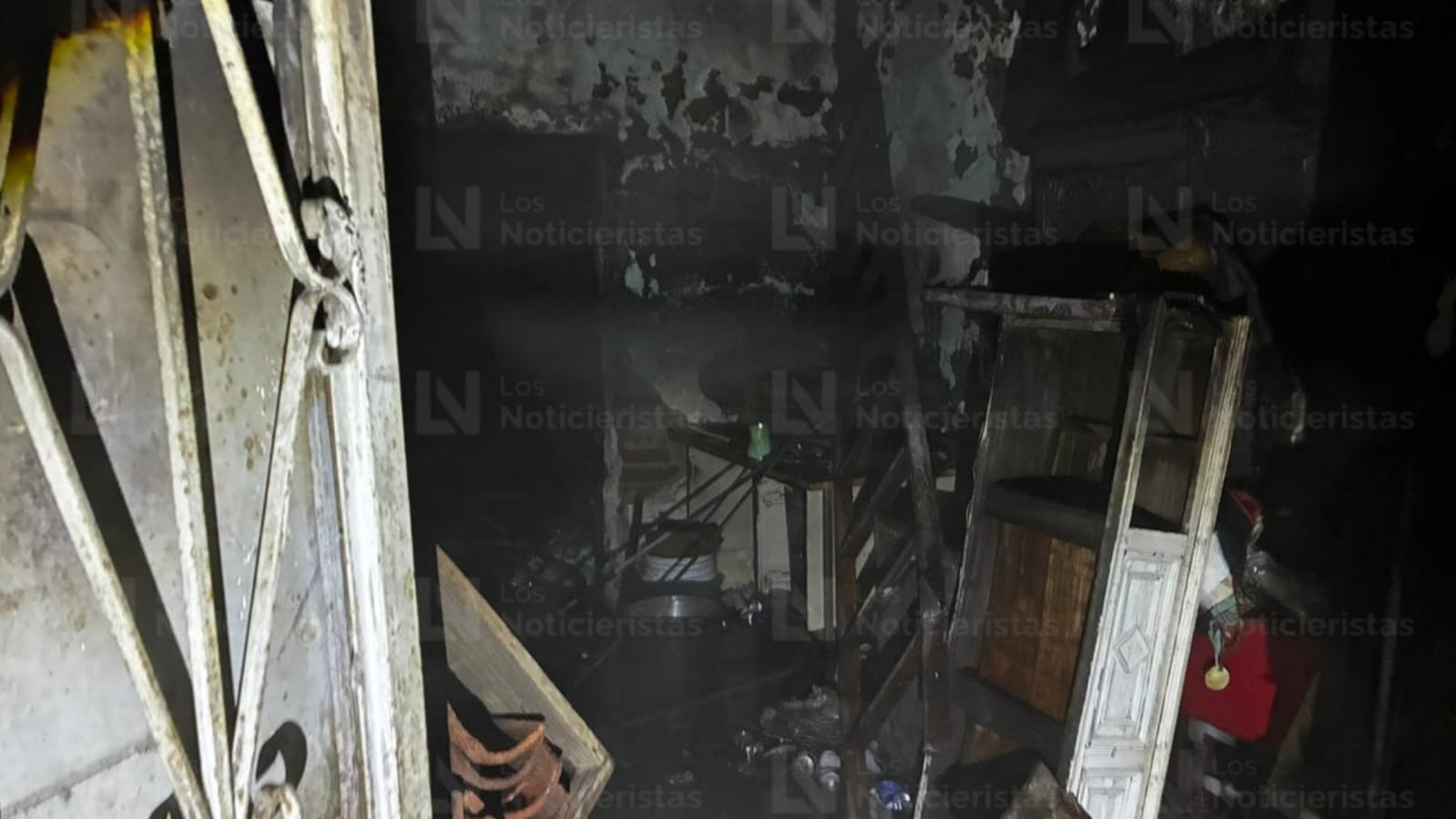 Incendio de carpintería en Los Mochis