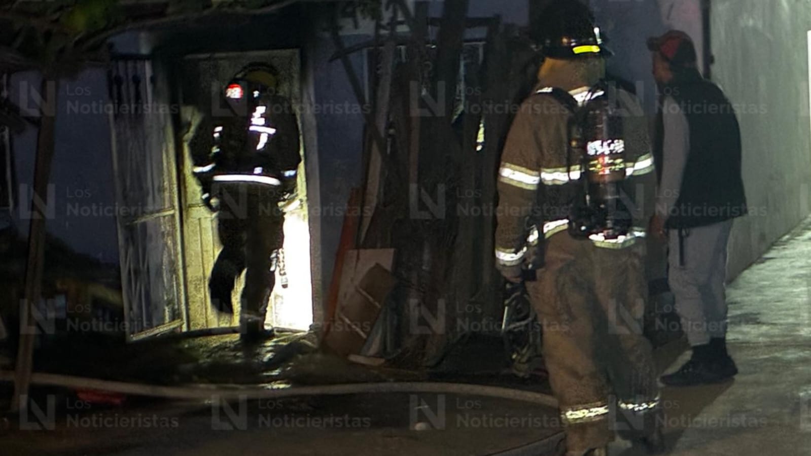 Incendio de carpintería en Los Mochis
