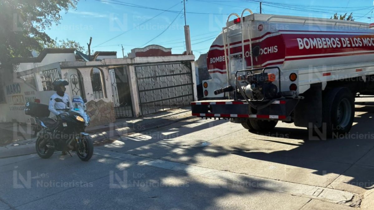 incendio en los cedros en los mochis bomberos