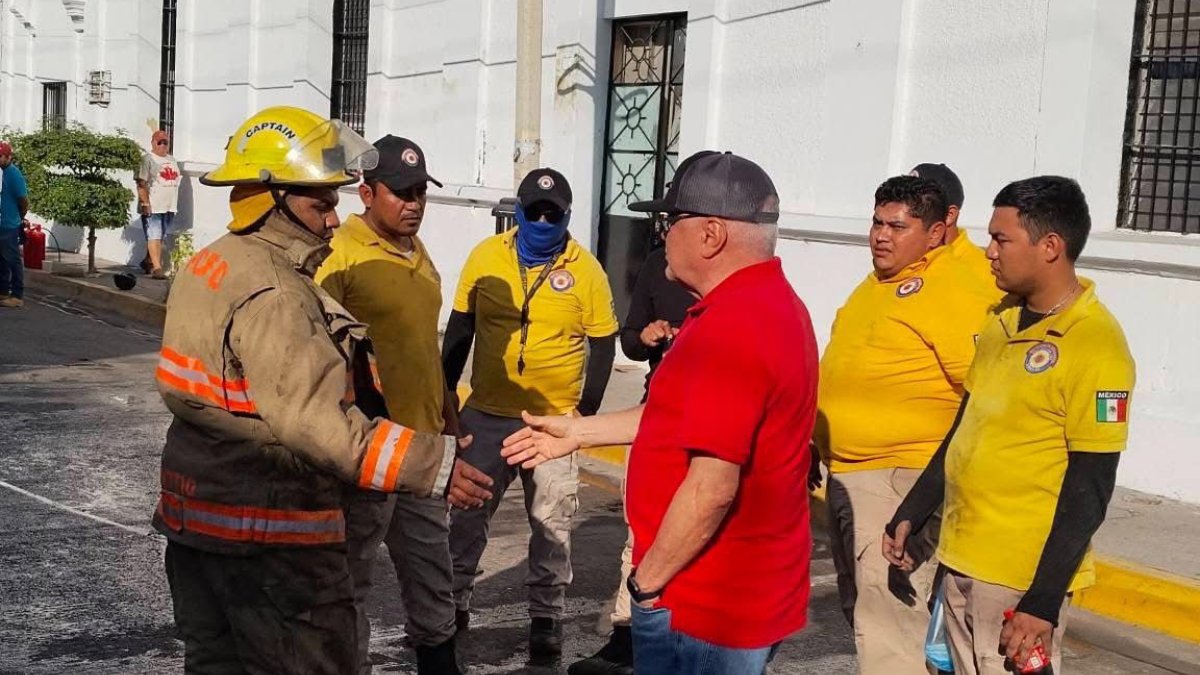 incendio en muebleria en el centro de escuinapa sin