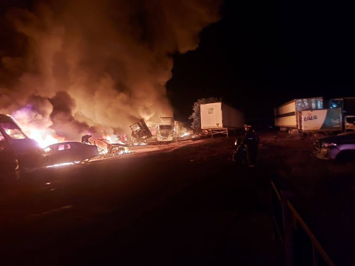 incendio en pension vehicular de villa union