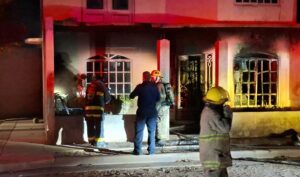 Incendio en vivienda de Los Mochis, Sinaloa