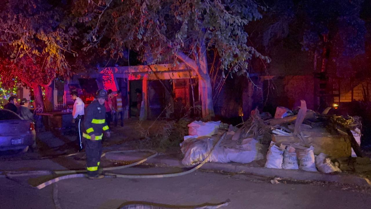 Incendio en vivienda de Los Mochis, Sinaloa